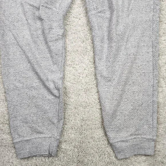 Lululemon Men Grey Silver Drawstring Diamond Jogger Size 2XL XXL Casual Stretch